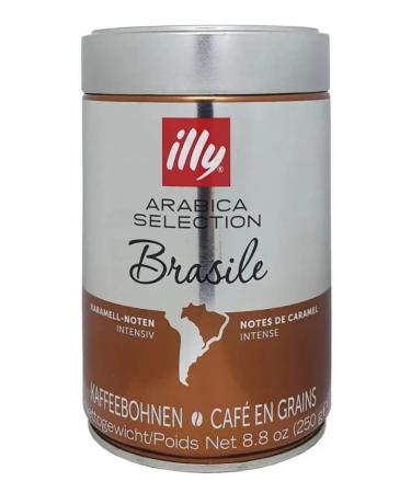 illy Brazil's coffee in grains 250 g 2 pcs - Buy Online on GoSupps.com
