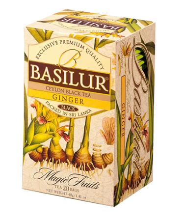 Basilur Bazilyur ginger tea 25 bags