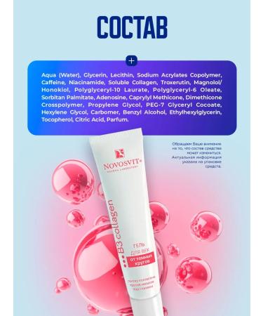 Novosvit Cream from circles under the eyes and swelling 20 ml - Buy Online on GoSupps.com