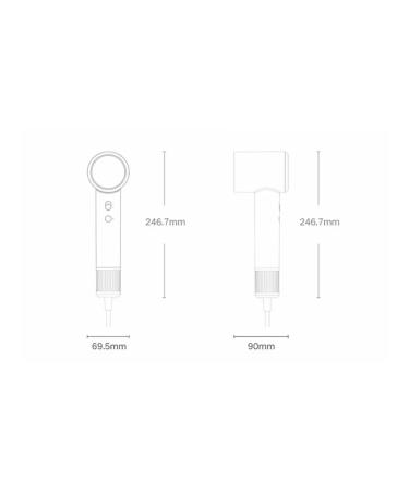 Xiaomi Feng Mijia Dryer H501 SE 1600 W is white Cn - Buy Online on GoSupps.com