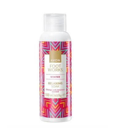 AVON Relaxing agent for foot baths Orange and cinnamon