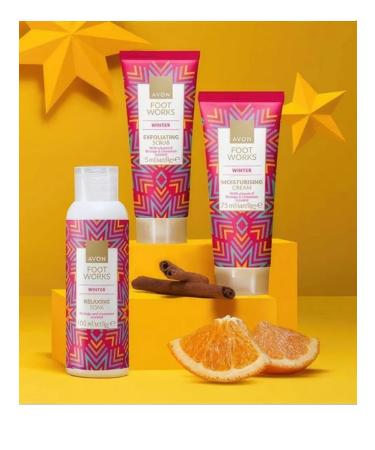 AVON Relaxing agent for foot baths Orange and cinnamon - Buy Online on GoSupps.com