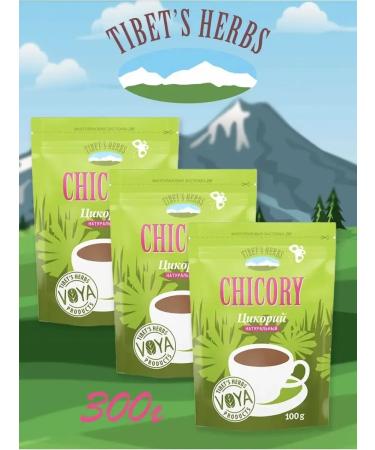 Tibetan Herbs Natural chicory tibet is soluble 100 g x 3 pcs