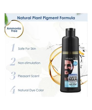 Mokeru Coloring shampoo. Nastral black - Buy Online on GoSupps.com