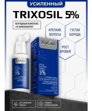 Trixosil 5% boost 5% lotion for hair and beard growth - Buy Online on GoSupps.com