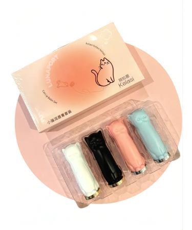 LUNAPORT Set of Balms for the lip cats in the box 4 pcs - Buy Online on GoSupps.com