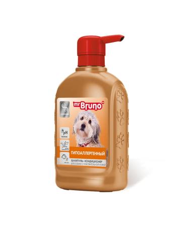 Mr Bruno Hypoallergenic dog shampoo 350ml - Buy Online on GoSupps.com