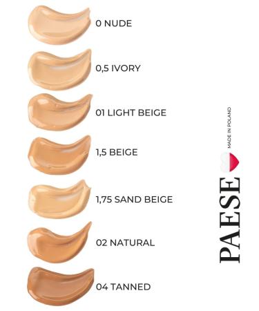 PAESE Tonal cream Long Cover Fluid 04 Tanned - Buy Online on GoSupps.com