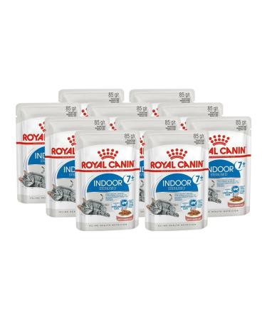 ROYAL CANIN Wet feed indoor sterilized 7+ for cats sauce 85 g 10 pcs - Buy Online on GoSupps.com