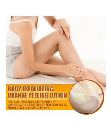 Exfoliating and lightening lotion with orange crust - Buy Online on GoSupps.com