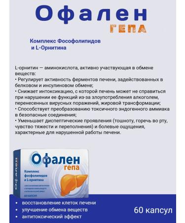 CROWN Ofalen Hepa 60 Kapaps to restore the liver 2pcs - Buy Online on GoSupps.com