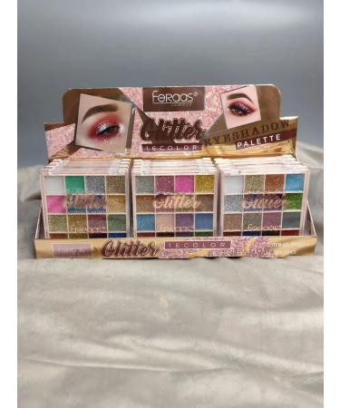 cosmetics Feraas Glitter 3pcs Palette Palette - Buy Online on GoSupps.com