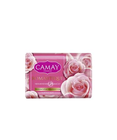 Camay Romantique firm soap with rose -rose 6 pcs - Buy Online on GoSupps.com