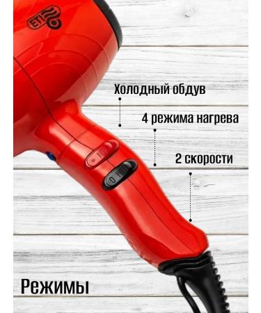 ETI Hair hair dryer Women's Professional Powerful 2400 W - Buy Online on GoSupps.com