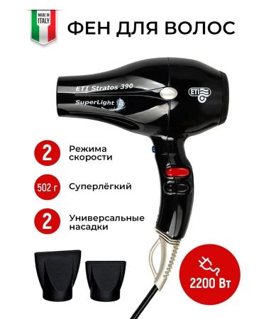 ETI Hair hair dryer Professional Powerful Small 2000-2200 W - Buy Online on GoSupps.com