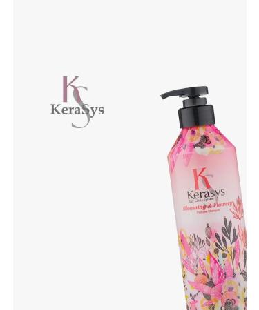 KeraSys Shampoo for all types of hair flalor Blooming 600 ml - Buy Online on GoSupps.com