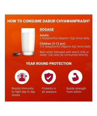 Jam Chawanprash Dabur without sugar for immunity 500 g - Buy Online on GoSupps.com