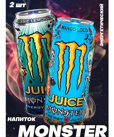 Monster Energy Energy drink Monster Lemonade + Mango Loco 2 pcs