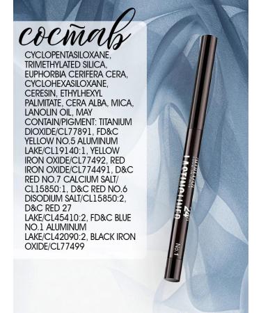 Alvin Dor Eye pencil gel waterproof tone 01 - Buy Online on GoSupps.com