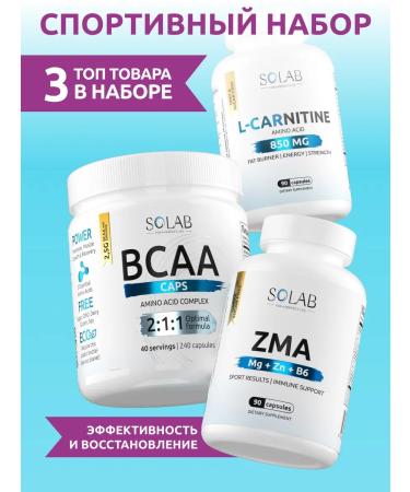 SOLAB Zma + amino acids BCAA 2 1 1 + l carnit