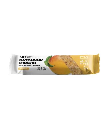 ABC Healthy Food Murili Barc cereal mango in yogurt glaze 30g