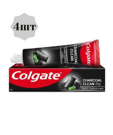 COLGATE Bamboo coal toothpaste 120 g 4pcs