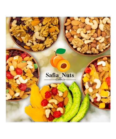 SafiaNuts A mixture of nuts and cranberries 1 kg - Buy Online on GoSupps.com