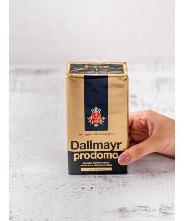 dallmayr Coffee ground Dalmar Prodomo 100% Arabica 4UP 500g - Buy Online on GoSupps.com