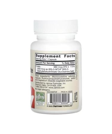 Jarrow Formulas Methyl folat Methyl Flate 400 g - Buy Online on GoSupps.com
