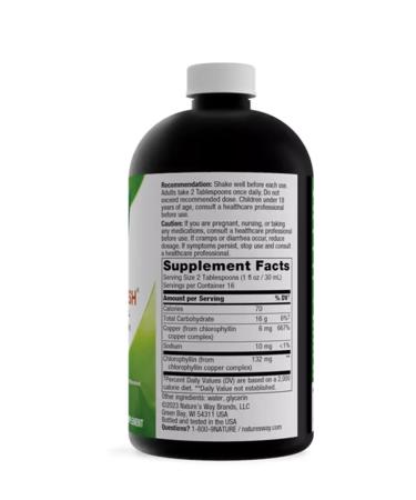 Nature's Way Liquor chlorophyll Chlorofresh 480 ml - Buy Online on GoSupps.com