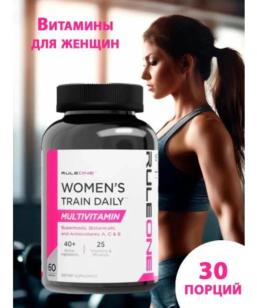 RuleOne Vitamins for Women Women s Train Daily