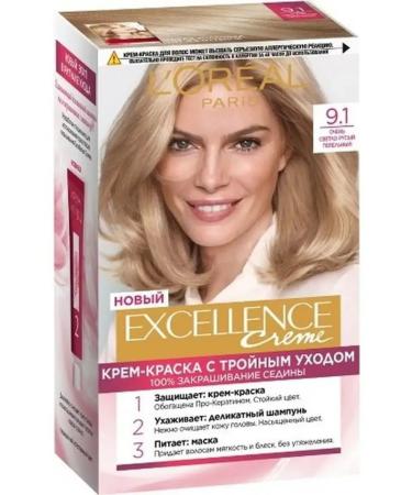 L'OREAL Hair dye Excellence 9.1 - Buy Online on GoSupps.com