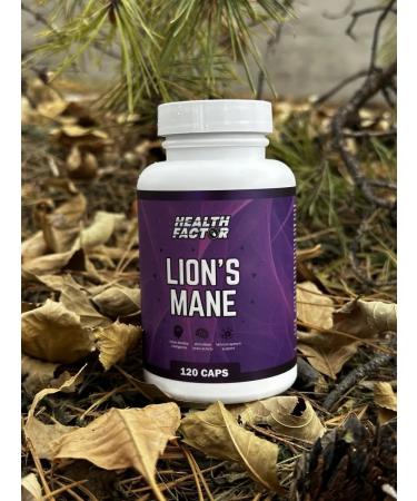 Health Factor Lions Mane Extract Ezhovik 602.5 mg 120 capsules