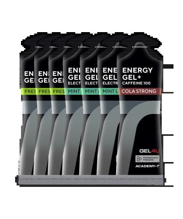 Gel4u Set No. 1 of Energy Gels for Marathon 42.2 km