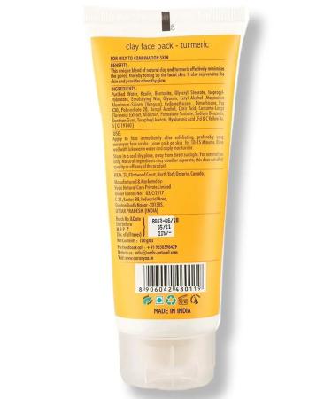 Aaranyaa Kurkuma face mask 100 g - Buy Online on GoSupps.com