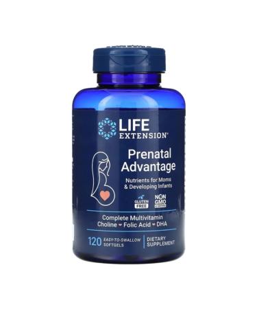 Life extension A complex of vitamins and minerals for pregnant women 120 capsules - Buy Online on GoSupps.com