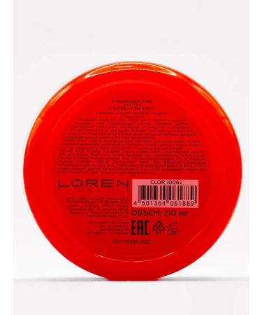 LOREN COSMETIC Jam-scrub for shower strawberries with jam scube hazelnut - Buy Online on GoSupps.com
