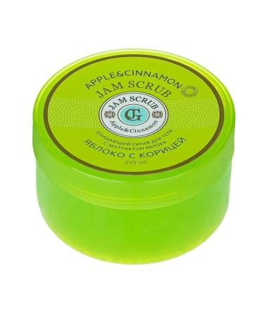 LOREN COSMETIC Jam-scrub for shower apple with jam scube cinnamon