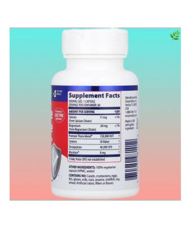 enzymedica Enzyme Defense for digestion 60 capsules - Buy Online on GoSupps.com
