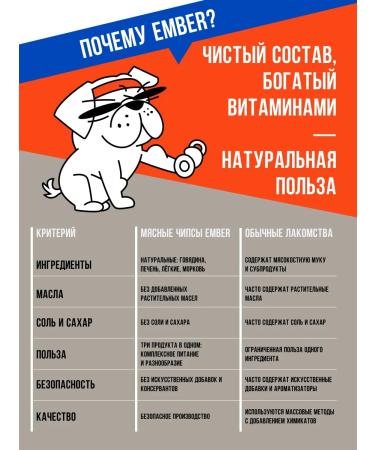 Ember Light dried 1 kg (700pcs) for dogs and cats with carrots of 1000g - Buy Online on GoSupps.com