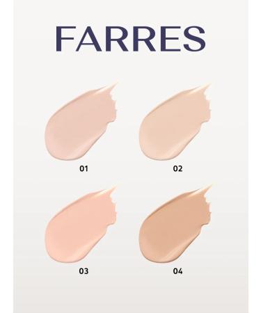 FARRES Tonal face cream matte 01 - Buy Online on GoSupps.com