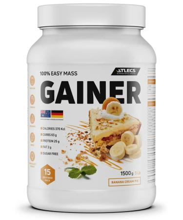 Atlecs Gainer for a quick gain in mass 1500 g banana