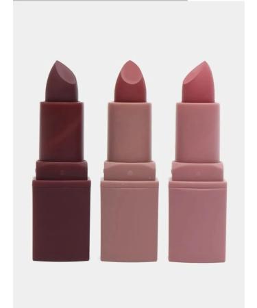 Cosmetics sale Set of lipstick for lips 3 matte shade - Buy Online on GoSupps.com