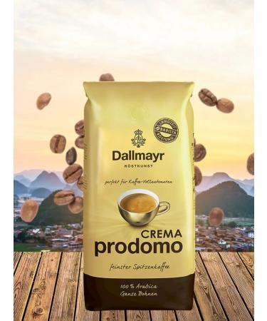 dallmayr Crema Prodomo coffee in grains 1 kg - Buy Online on GoSupps.com