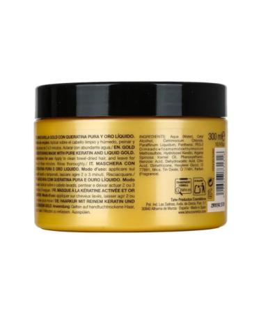 Tahe Keratin Gold 300 ml damaged hair mask - Buy Online on GoSupps.com