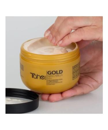 Tahe Keratin Gold 300 ml damaged hair mask - Buy Online on GoSupps.com