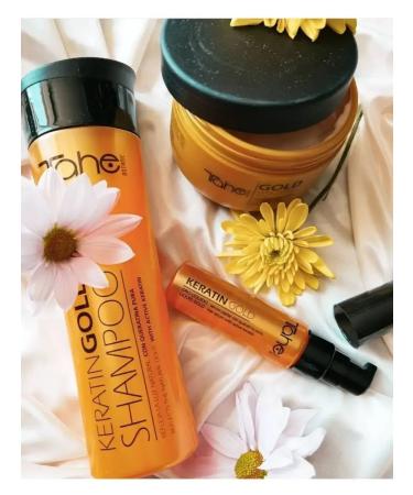 Tahe Keratin Gold 3 hair care set - Buy Online on GoSupps.com