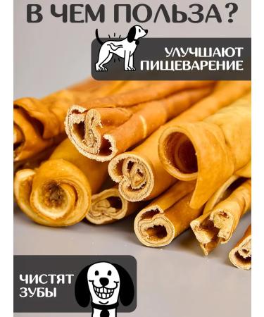 FOR RODENT DOG Dog delicities horse leather (tube) 30 cm 100 g - Buy Online on GoSupps.com