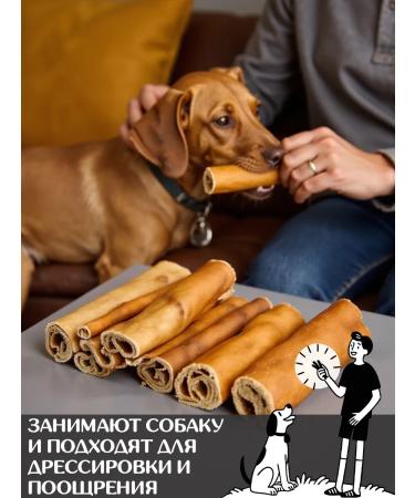 FOR RODENT DOG Dog delicities horse leather (tube) 10 cm 1000 g - Buy Online on GoSupps.com