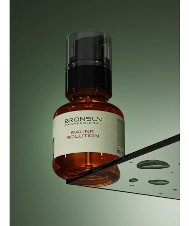 Bronsun Salt solution for degreasing eyebrows and eyelashes 50 ml - Buy Online on GoSupps.com